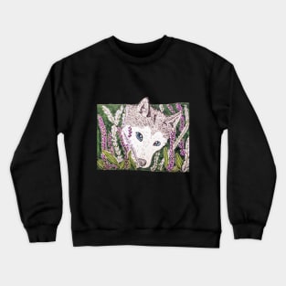 Lavender Husky Crewneck Sweatshirt